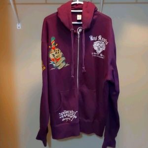 Ed Hardy Designs Los Angeles Tattoo Custom Hoodie